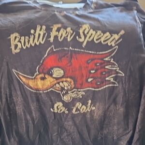 Gray and White So Cal RACING T-Shirt